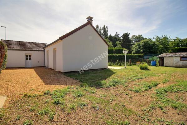 Maison de plain-pied rénovée 2 chambres à GALLARDON avec jardin et atelier