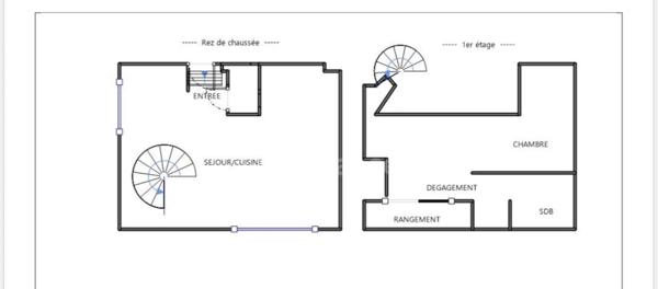 Appartement à louer 2 pièces PARIS 20EME ARRONDISSEMENT (75) au coeur de Belleville