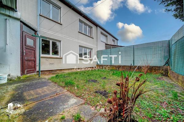 Maison 80 m² avec jardin et potentiel