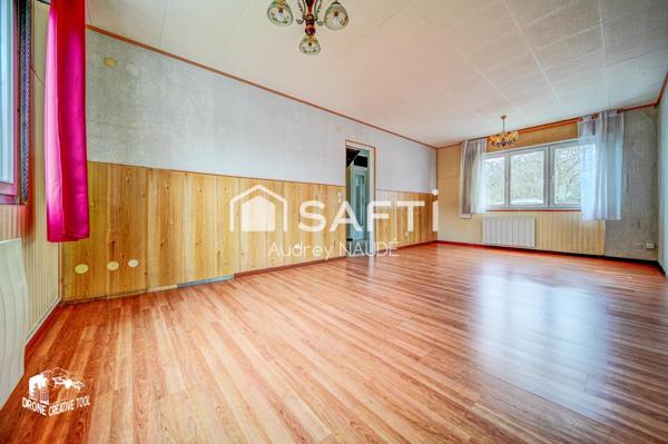 Maison 80 m² avec jardin et potentiel