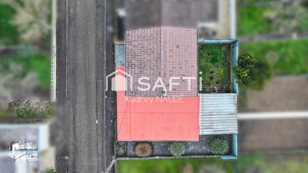 Maison 80 m² avec jardin et potentiel