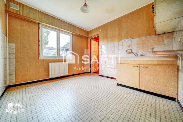 Maison 80 m² avec jardin et potentiel