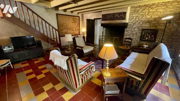 ARRADON : maison en pierre à rénover vue sur le Golfe du Morbihan