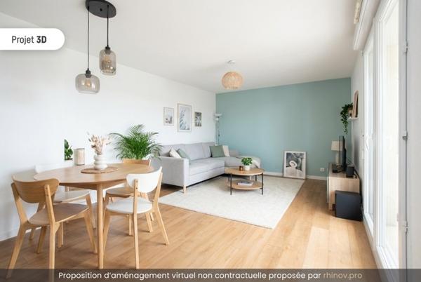 Appartement à vendre |  Eaunes |  3 pièces | 60,8 m²