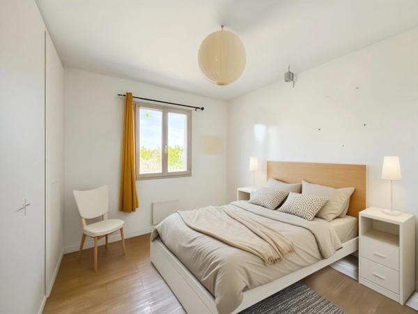 Maison récente plain-pied 3 chambres avec véranda dans un cadre paisible