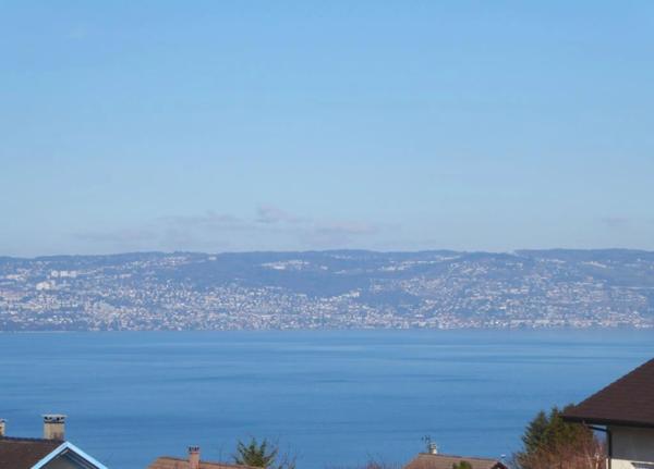 74500. EVIAN LES BAINS.TRES BEAU TERRAIN A BATIR DE 1,1 ha AVEC VUE LAC.VIABILITÉS EN BORDURE.