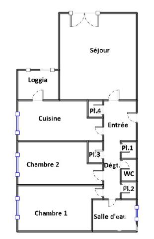 Appartement à vendre 3 pièces 73,14 m² Bergerac
