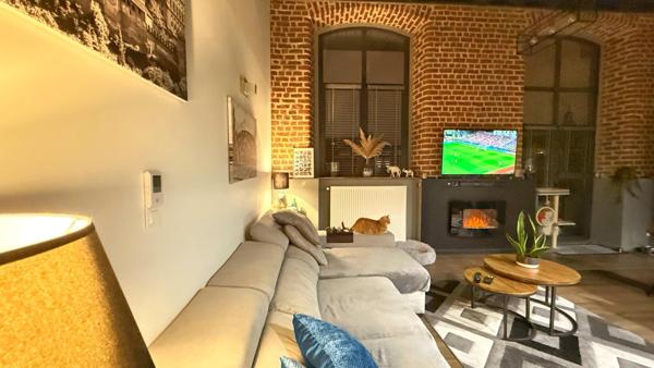 Loft d'exception dans une ancienne usine textile