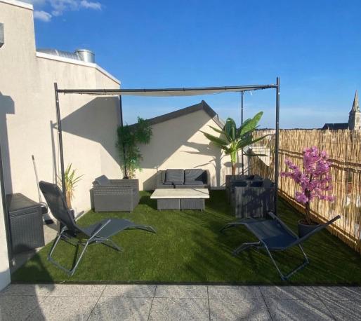 Appartement récent Coueron - 2 pièce(s) - 45.6 m2