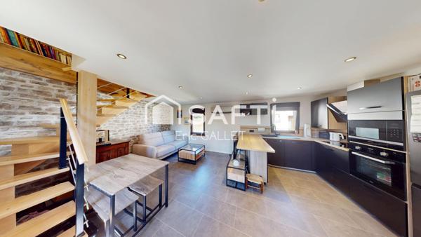 Maison de village avec studio indépendant