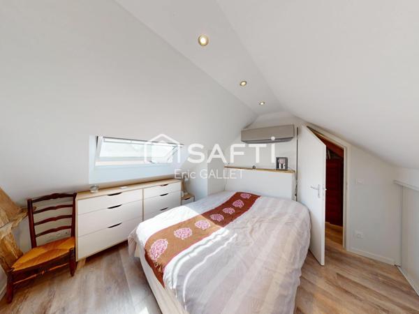 Maison de village avec studio indépendant