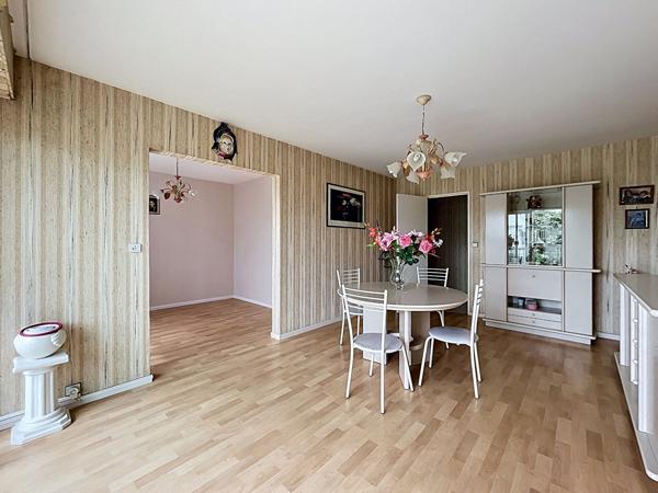 Appartement Saint Herblain : Quartier La Bernardière, traversant,3 chambres + potentiel 4e. loggia, parking, cave