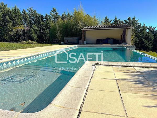 maison provencale de 245 m² sur un terrain de 7000m²