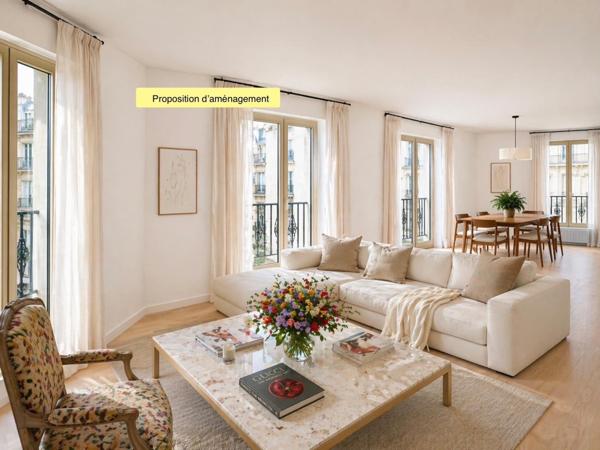3/4 PIÈCES FAMILIAL – MONTPARNASSE – LUMINEUX – BALCON – PARKING