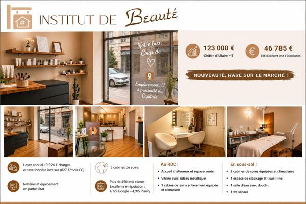 Boutique/Local commercial à vendre 100 m² Toulouse