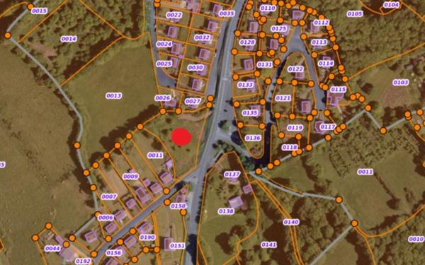 Terrain à vendre    Rostrenen