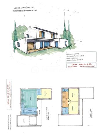 Lotissement de 387 m²