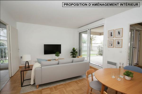 Appartement Villiers Sur Marne 2 pièce(s) 42.97 m2