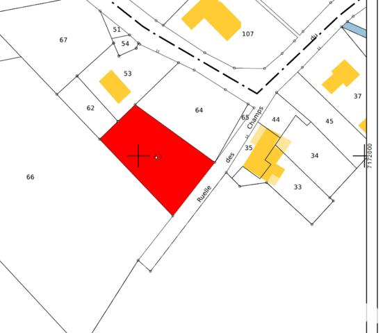 Terrain à bâtir non viabilisé libre à la vente à 15 minutes de VESOUL à VELLEFRIE.