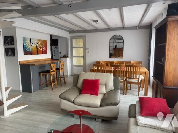 Maison individuelle, 3 chambres, garage, jardin