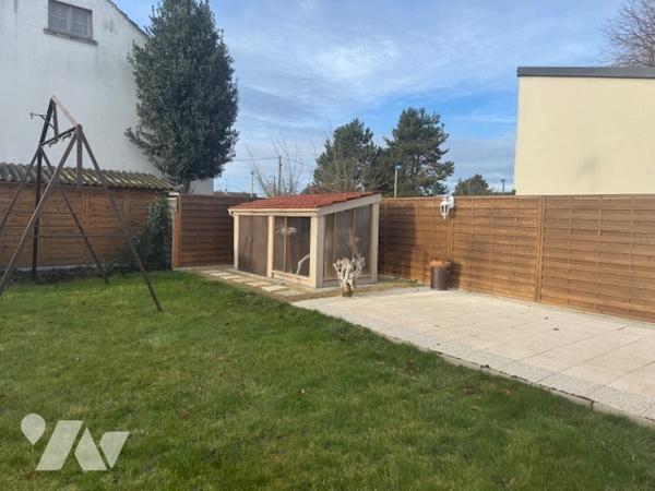 Maison individuelle, 3 chambres, garage, jardin