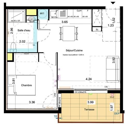 Exclusivité  Appartement récent à Salon de Provence