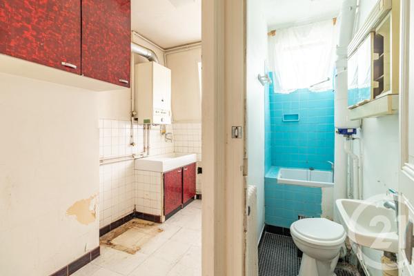 Appartement F2 à vendre  2 pièces - 32 m2 PARIS - 75017