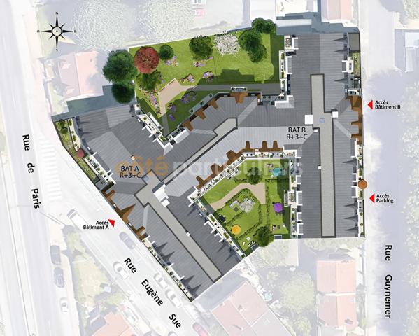 Vente Appartement72,34 m² - 3 Pièces - VILLENEUVE SAINT GEORGES (94190)