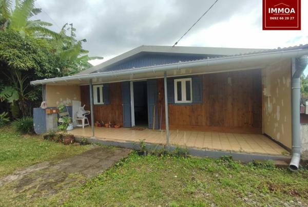 Maison à vendre de type f3 secteur cratére 97470 Saint-Benoit