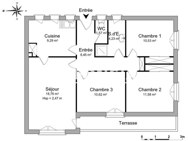 Location Appartement 4 pièces 75.03 m² - 155 RUE HENRI IMBERT La Seyne Sur Mer 83500