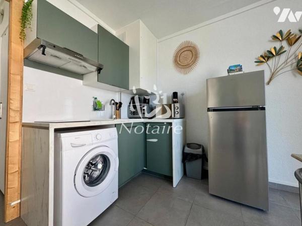 À vendre – Studio cabine rénové avec vue mer à Saint-Cyprien Plage