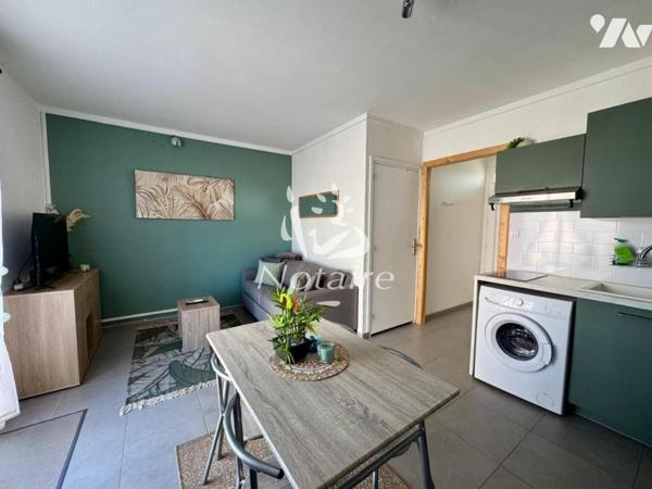 À vendre – Studio cabine rénové avec vue mer à Saint-Cyprien Plage