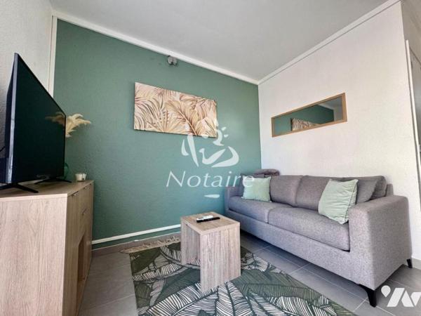 À vendre – Studio cabine rénové avec vue mer à Saint-Cyprien Plage