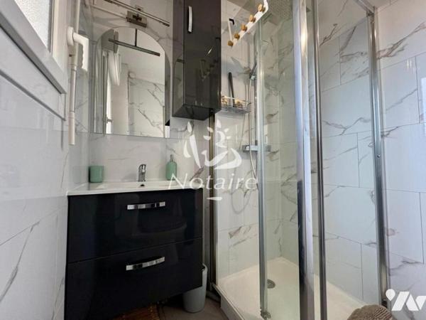 À vendre – Studio cabine rénové avec vue mer à Saint-Cyprien Plage