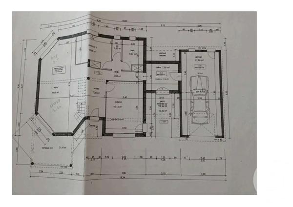 Maison à vendre  5 pièces - 145 m 2   BRESSOLS  - 82
