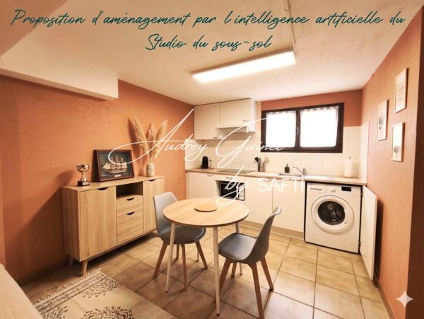 Maison traditionnelle sur sous-sol