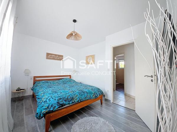 Maison lumineuse de 130 m² habitables avec piscine