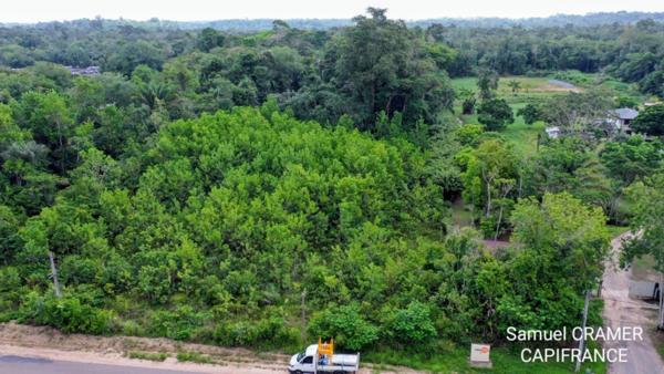 Dpt Guyane (973), à vendre SAINT LAURENT DU MARONI Terrain