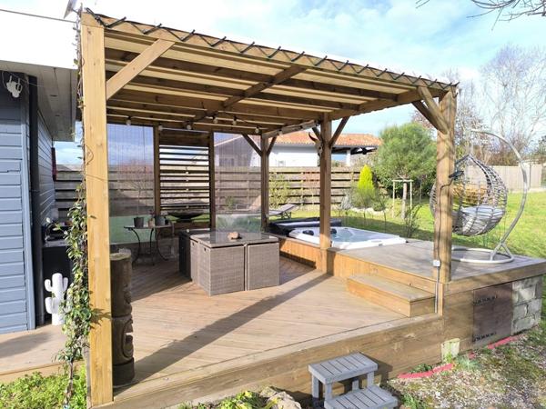 Rivière-Saas-et-Gourby (40180) En Exclusivité, PROPRIETE DE CARACTERE sans aucun travaux, prête à emménager.