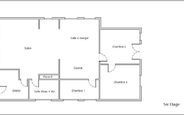 Appartement à louer    5 pièces •  Condé-Sainte-Libiaire