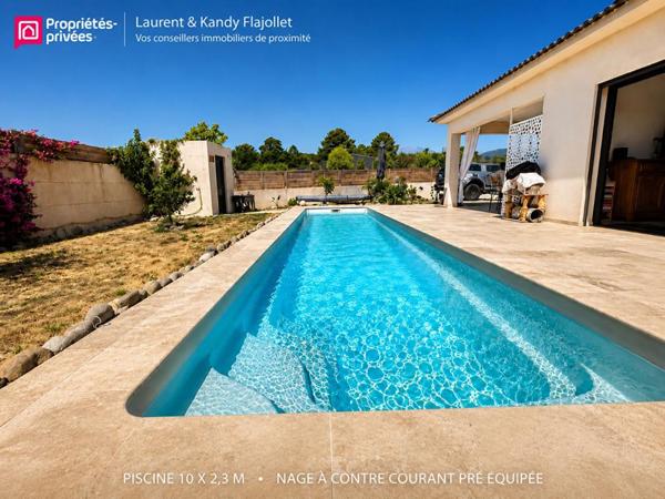 Maison neuve T3 de plain-pied - Double séjour - Piscine  - Garage // SOLARO 20240 - Haute Corse 2B - FRANCE