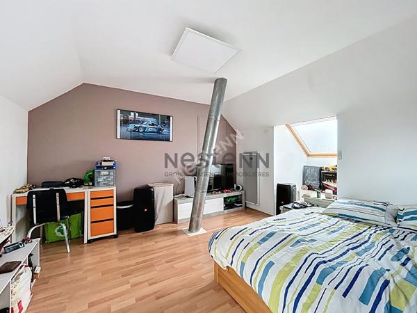 Vente maison de 117m², 4 chambres, 2 garages, sur un terrain de plus de 600m² à Chateauneuf-sur-Sarthe