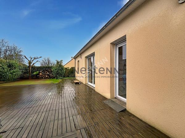 Vente maison de 117m², 4 chambres, 2 garages, sur un terrain de plus de 600m² à Chateauneuf-sur-Sarthe