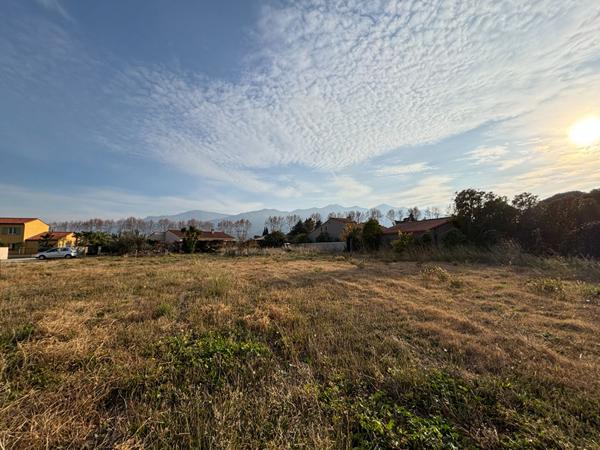 Terrain de 500 m² viabilisés - Projet résidentiel face aux Albères