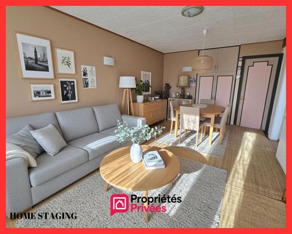 93350 LE BOURGET - Appartement 3 pièces 54.70 m²- 2 Chambres - 2 Balcons - Stationnement libre en extérieur