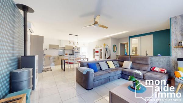 Jolie maison individuelle 3 chambres+ bureau, garage, jardin