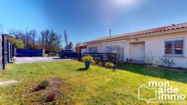 Jolie maison individuelle 3 chambres+ bureau, garage, jardin