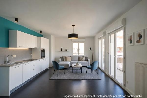 Appartement à vendre 3 pièces avec garage JASSANS RIOTTIER (01)