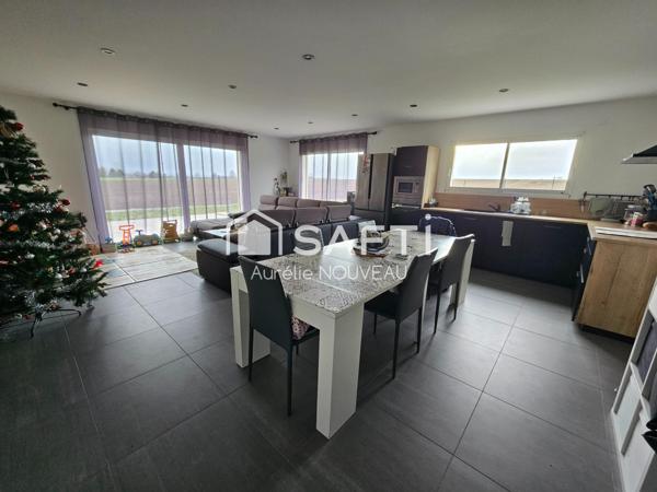 Maison de plain-pied neuve - garage double