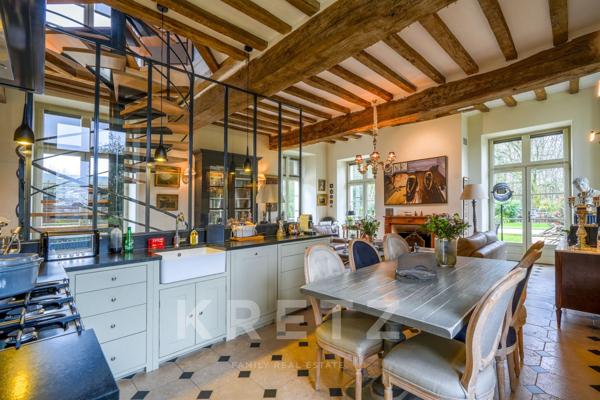 Ancien château du XVII rénové